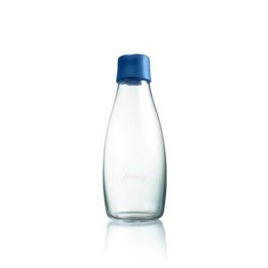 Granatowa butelka ze szkła ReTap z dożywotnią gwarancją, 500 ml