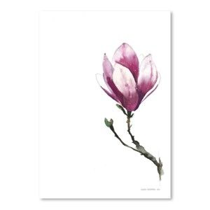 Plakat Americanflat Magnolia II by Claudia Libenberg, 30x42 cm