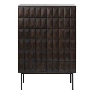 Czarna komoda Unique Furniture Latina