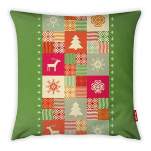 Poszewka na poduszkę Vitaus Christmas Period Playful Pattern, 43x43 cm