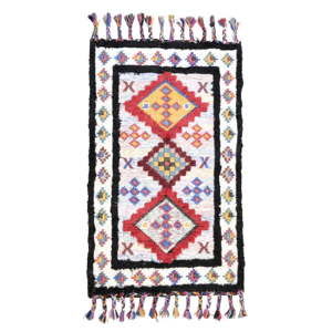 Kolorowy wełniany dywan InArt Tribal, 120x180 cm