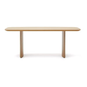Naturalny stół w dekorze dębu 100x200 cm Litto – Kave Home