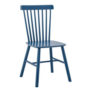Niebieskie krzesła zestaw 2 szt. z litego drewna kauczukowego Mill – Bloomingville