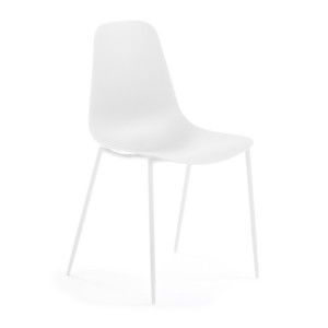 Białe krzesło La Forma Wassu