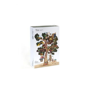 Duże dwustronne puzzle Drzewo Londji