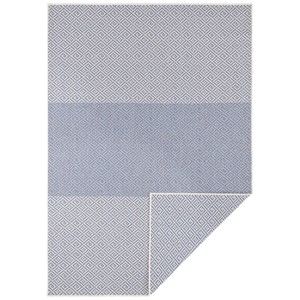 Niebieski dwustronny dywan zewnętrzny Bougari Borneo, 80x150 cm
