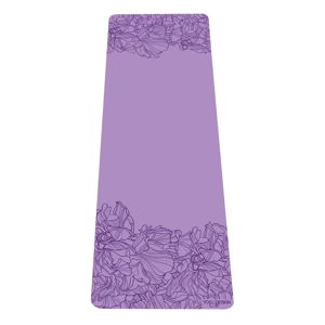 Fioletowa mata do jogi Yoga Design Lab Aadrika Lavender, 5 mm