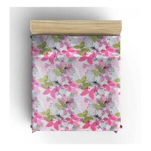 Różowa bawełniana narzuta na łóżko dwuosobowe 200x200 cm Belinda – Mijolnir