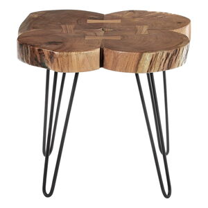 Stolik z blatem z drewna akacjowego 50x50 cm Nandri – Premier Housewares