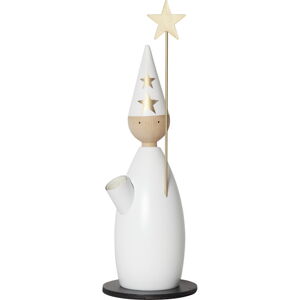 Biała dekoracja świetlna ze świątecznym motywem ø 12 cm Lucia Classic – Star Trading