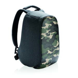 Plecak antykradzieżowy z zielonymi detalami unisex XD Design Camouflage