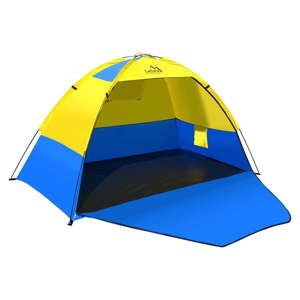 Żółto-niebieski namiot plażowy Cattara Zaton