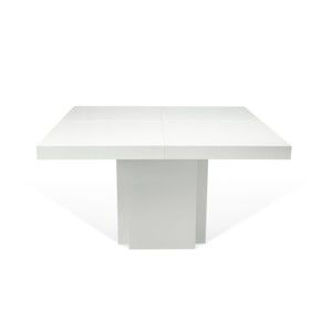 Biały stół do jadalni Dusk, 130 cm