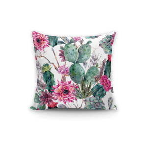 Poszewka na poduszkę Minimalist Cushion Covers Cactus And Roses, 45x45 cm
