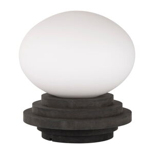 Biało-szara lampa stołowa Amfi – Markslöjd