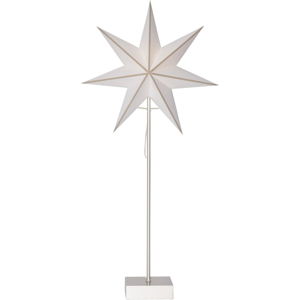 Biała świecąca dekoracja Best Season Astro, wys. 74 cm