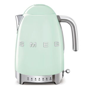 Jasnozielony czajnik elektryczny ze stali nierdzewnej 1,7 l Retro Style – SMEG