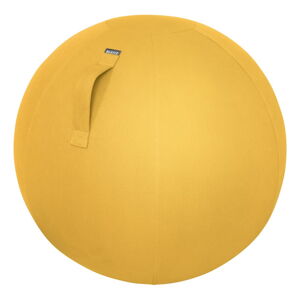 Żółta ergonomiczna piłka do siedzenia Leitz Cosy Ergo