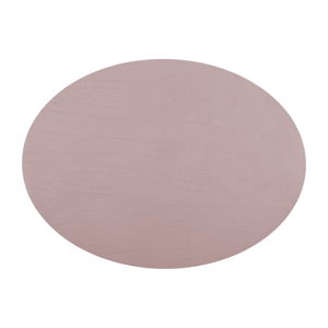 Różowa mata stołowa ze skóry z recyklingu ZicZac Titan, 33x45 cm