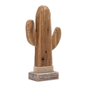 Drewniana figurka InArt Cactus, wys. 29 cm