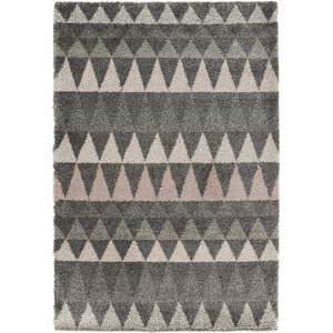 Ciemnoszary dywan Mint Rugs Allure Grey, 80x150 cm