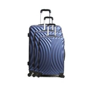 Zestaw 3 niebieskich walizek na kółkach Hero Lagos