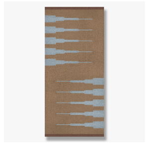 Brązowy zmywalny dywan 70x150 cm Marker - Mette Ditmer Denmark