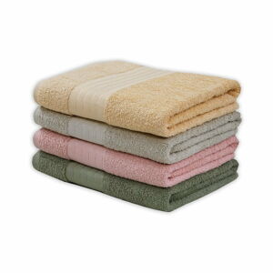 Zestaw 4 bawełnianych ręczników Le Bonom Portofino, 50x100 cm