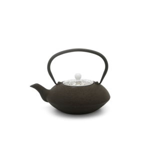 Brązowy żeliwny dzbanek do herbaty Bredemeijer Yantai, 1,2 l