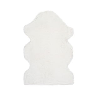 Biały dywan Universal Fox Liso, 60x90 cm