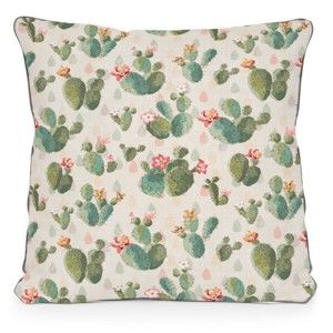 Poszewka na poduszkę z mikrowłókna Really Nice Things Cactus, 45x45 cm