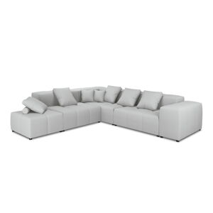 Szara sofa narożna (zmienna) Rome - Cosmopolitan Design