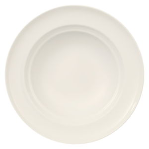 Biały porcelanowy talerz głeboki Like by Villeroy & Boch Group, 23 cm