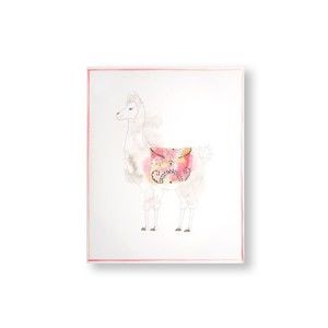 Obraz Graham & Brown Lucky Llama, 40x50 cm