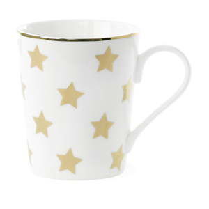 Kubek ceramiczny Miss Étoile Coffee Gold Stars