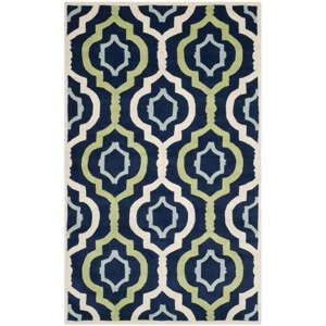 Ręcznie wyszywany dywan Safavieh Mykonos, 243x152 cm