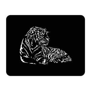 Ścienna dekoracja świetlna Tiger, 82x67 cm