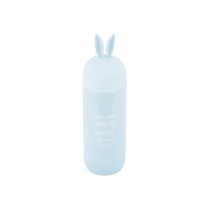 Jasnoniebieska nierdzewna butelka termiczna Tantitoni Cute Rabbit, 280 ml