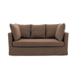 Brązowa sofa trzyosobowa Vivonita Coraly Brown