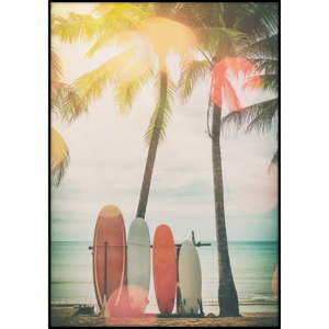 Plakat Imagioo Four Surfs, 40x30 cm
