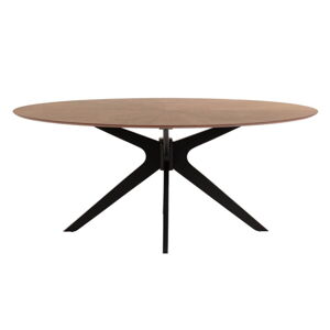 Naturalny stół z blatem w dekorze dębu 110x180 cm Naanim – Kave Home