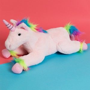 Różowa zabawka pluszowa Just 4 Kids Unicorn Magic