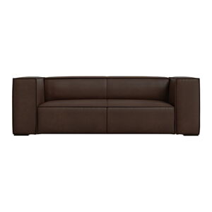 Ciemnobrązowa skórzana sofa 212 cm Madame – Windsor & Co Sofas