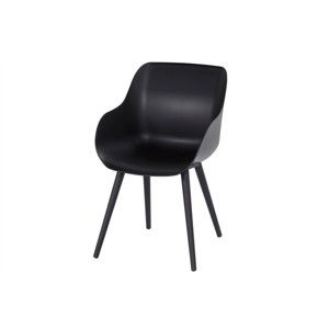 Komplet 2 czarnych krzeseł ogrodowych Hartman Sophie Organic Studio Chair