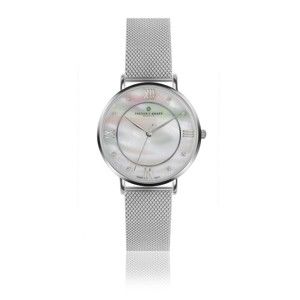 Zegarek damski z paskiem ze stali nierdzewnej w barwie srebra Frederic Graff Silver Liskamm Silver Mesh