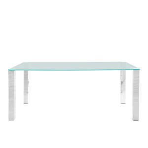 Stół do jadalni ze szklanym blatem Actona Kante, 180x90 cm