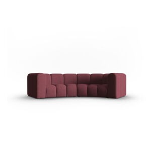 Bordowa sofa 322 cm Lupine – Micadoni Home