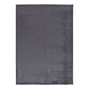 Ciemnoszary dywan z mikrowłókna 120x170 cm Coraline Liso – Universal