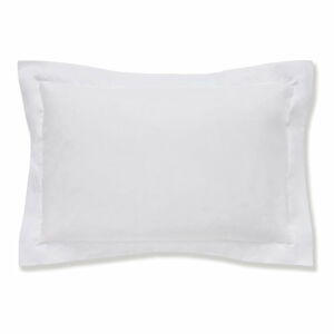 Biała poszewka na poduszkę z egipskiej bawełny Bianca Oxford, 50x75 cm
