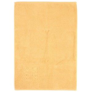 Żółty dywanik łazienkowy z bawełny Casa Di Bassi Sun, 50x70 cm